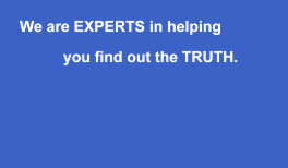 Experts At Finding The Truth
